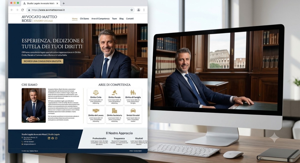 Sito Web per Avvocato